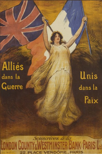 5me. Emprunt National  by Firmin Bouisset - Hand-Painted Oil Painting Reproduction