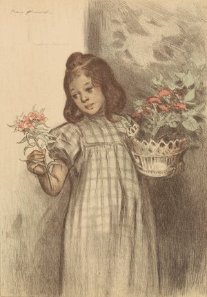 Bouqueterie by Firmin Bouisset Oil Painting