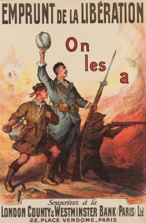 Emprunt De La Liberation Oil painting by Firmin Bouisset
