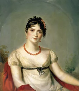 Portrait of the Empress Josephine of France Oil painting by Firmin Massot