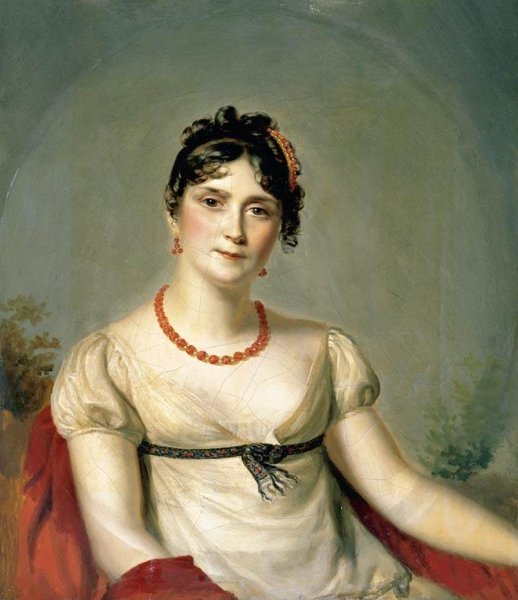 Portrait of the Empress Josephine of France by Firmin Massot - Hand-Painted Oil Painting Reproduction