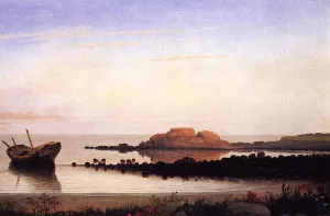 Brace's Rock painting by Fitz Hugh Lane