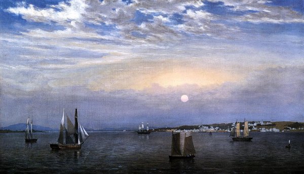 Main Product Photo of Castine Painting by Fitz Hugh Lane
