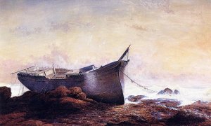 Dream Painting by Fitz Hugh Lane Oil Painting