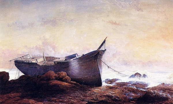Dream Painting by Fitz Hugh Lane - Hand-Painted Oil Painting Reproduction