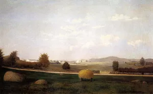 Riverdale by Fitz Hugh Lane Oil Painting
