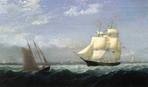 Ships in Boston Harbor