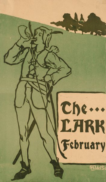 Main Product Photo of The Lark, February  Painting by Florence Lundborg