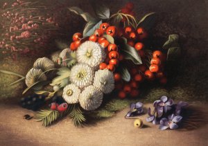 Before the Frosts by Florence Peel Oil Painting