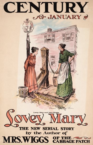 Century for January, Lovey Mary  by Florence Scovel Shinn - Hand-Painted Oil Painting Reproduction