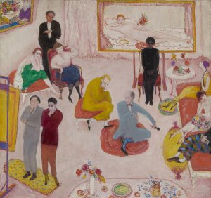 Studio Party  by Florine Stettheimer Oil Painting