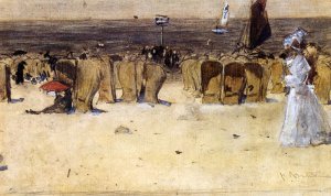 Figures On The Beach, Scheveningen