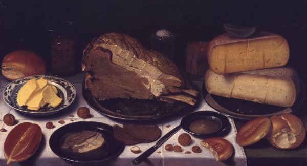 Breakfast  by Floris Van Schooten - Hand-Painted Oil Painting Reproduction