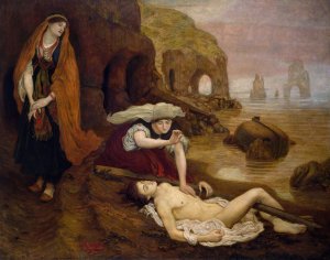 Finding Of Don Juan By Haidee by Ford Madox Brown Oil Painting
