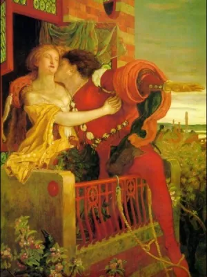 Romeo and Juliet by Ford Madox Brown Oil Painting