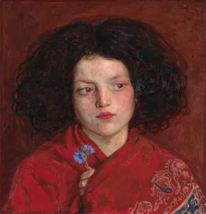The Irish Girl by Ford Madox Brown Oil Painting