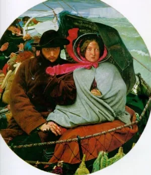 The Last of England painting by Ford Madox Brown