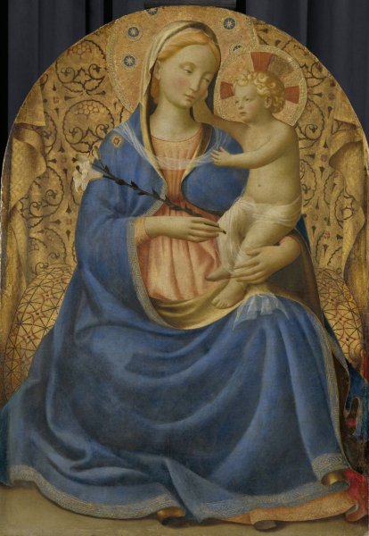 Main Product Photo of Madonna of Humility  Painting by Fra Angelico