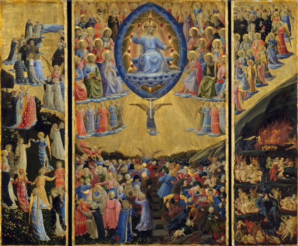 Main Product Photo of The Last Judgement  Painting by Fra Angelico