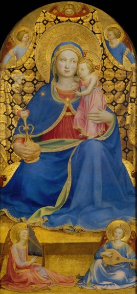Virgin of Humility by Fra Angelico Oil Painting
