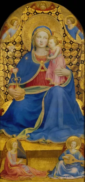 Virgin of Humility by Fra Angelico Oil Painting