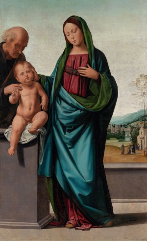Holy Family by Fra Bartolomeo Oil Painting
