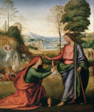 Noli Me Tangere by Fra Bartolomeo Oil Painting