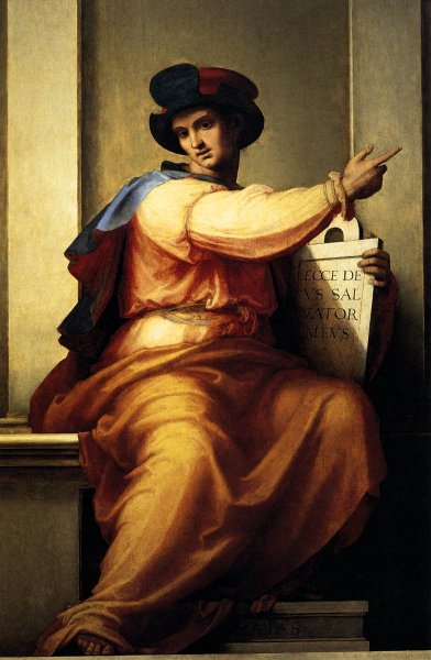 Prophet Isaiah by Fra Bartolomeo - Hand-Painted Oil Painting Reproduction