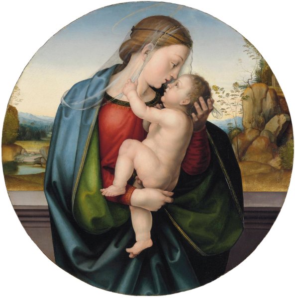 The Madonna and Child by Fra Bartolomeo - Hand-Painted Oil Painting Reproduction