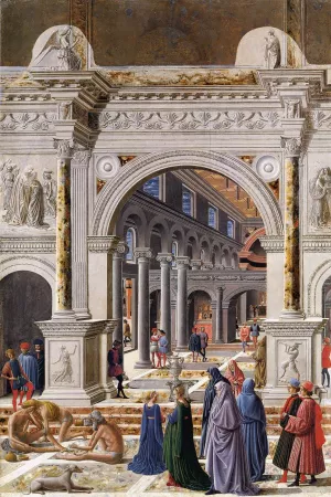 The Presentation of the Virgin in the Temple painting by Fra Carnevale