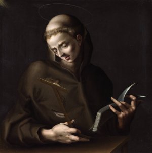 St. Francis by Fra Cosmo Da Castelfranco Oil Painting