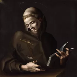 St. Francis by Fra Cosmo Da Castelfranco Oil Painting