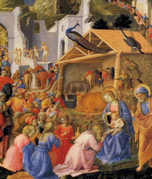 Adoration of the Magi by Fra Filippo Lippi - Hand-Painted Oil Painting Reproduction