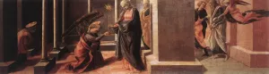 Announcement of the Death of the Virgin by Fra Filippo Lippi Oil Painting