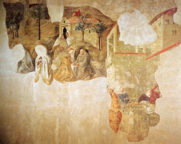 Confirmation of the Carmelite Rule by Fra Filippo Lippi - Hand-Painted Oil Painting Reproduction