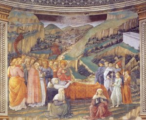 Death of the Virgin Oil painting by Fra Filippo Lippi