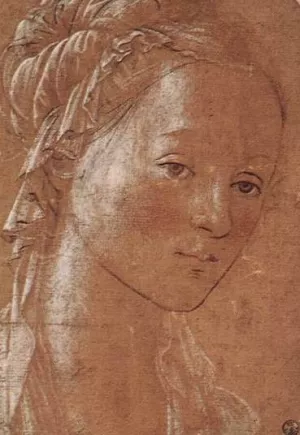Head of a Woman by Fra Filippo Lippi Oil Painting