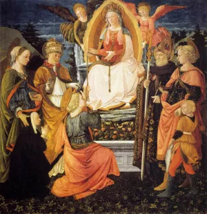 Madonna della Cintola by Fra Filippo Lippi Oil Painting