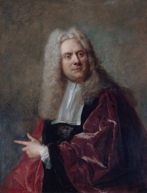 Portrait d'un echevin by Francois De Troy Oil Painting