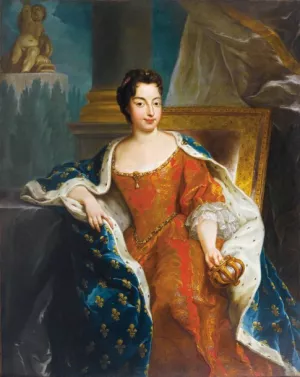 Portrait ofÊDuchess Maria Anna Victoria of Bavaria painting by Francois De Troy