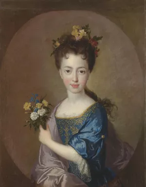 Portrait ofÊLouisa Maria Stuart painting by Francois De Troy