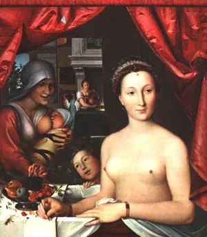 Diane de Poitiers by Francois Clouet - Oil Painting Reproduction