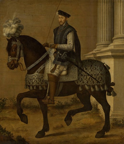 Main Product Photo of Henry II  Painting by Francois Clouet