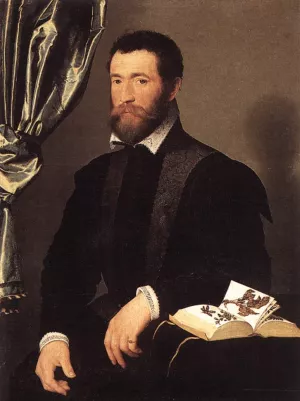 Pierre Quthe painting by Francois Clouet