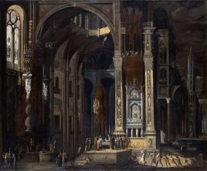 The Circumcision of Christ by Francois De Nome Oil Painting