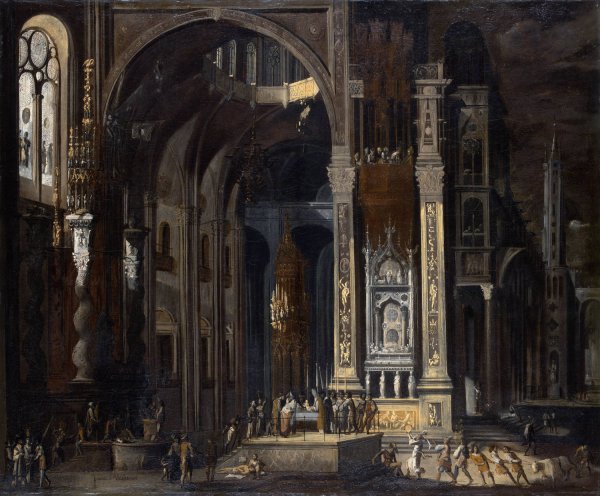 Main Product Photo of The Circumcision of Christ  Painting by Francois De Nome