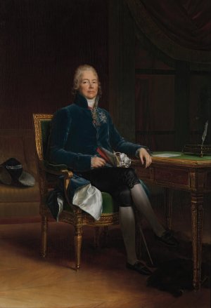 Charles Maurice de Talleyrand Perigord by Francois Gerard Oil Painting