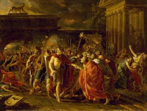 Marius Returning to Rome by Francois Gerard Oil Painting