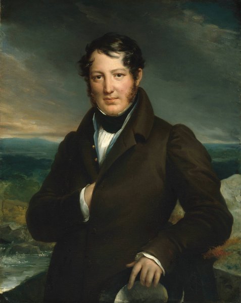 Main Product Photo of Monsieur Tortoni  Painting by Francois Gerard
