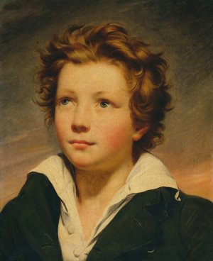 Portrait of a Boy Oil painting by Francois Gerard